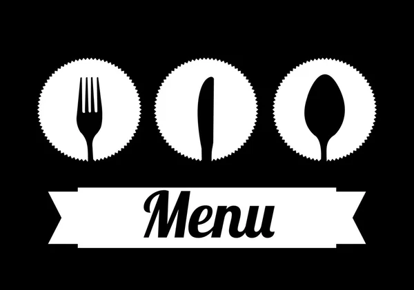 Conception de menu — Image vectorielle