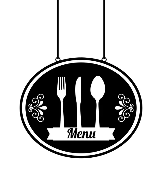 Conception de menu — Image vectorielle