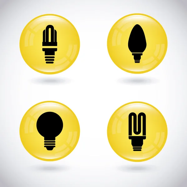 Conception d'ampoule — Image vectorielle