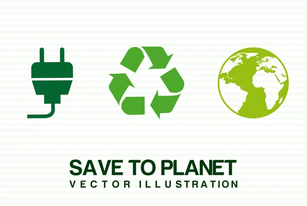 Environmentální design — Stockový vektor