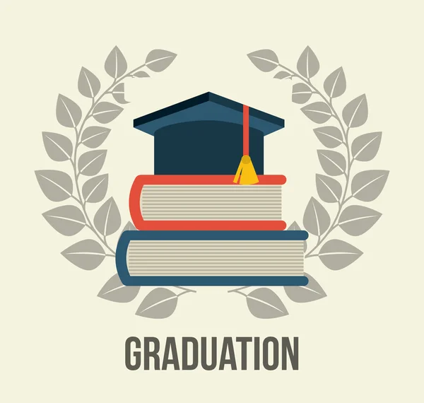 Graduation design — Stock Vector