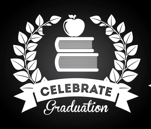 Conception de graduation — Image vectorielle