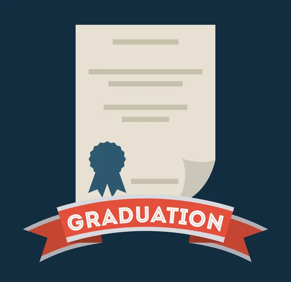 Conception de graduation — Διανυσματικό Αρχείο
