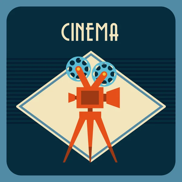 Cinema design — Stock Vector