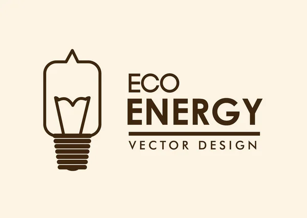 Diseño energético — Vector de stock