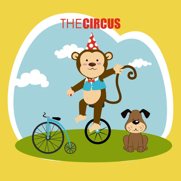 Circus ontwerp — Stockvector