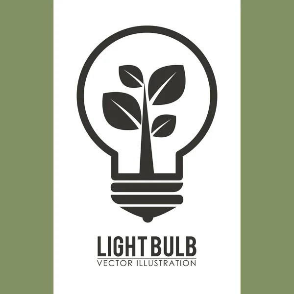 Bulb design — Stock Vector
