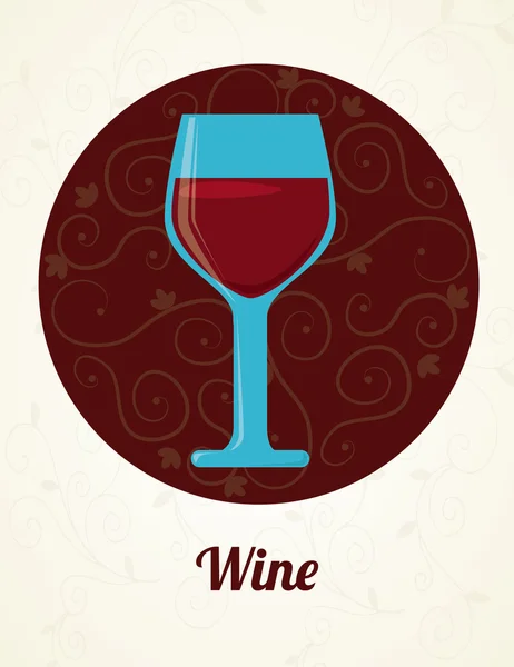 Wine design — Stock Vector