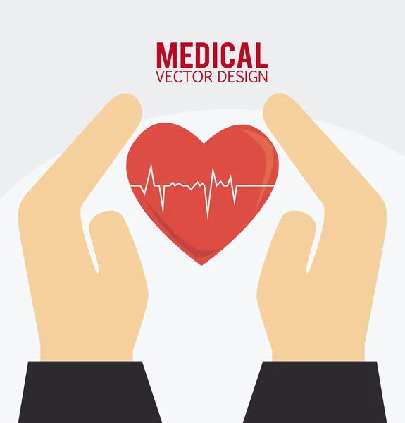 Diseño médico — Vector de stock