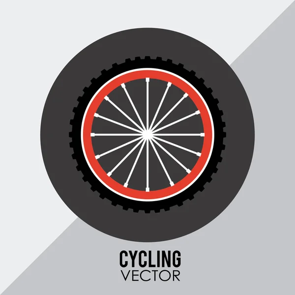 Diseño de ciclismo — Archivo Imágenes Vectoriales