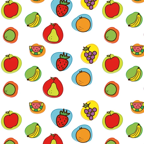 Design dei frutti — Vettoriale Stock