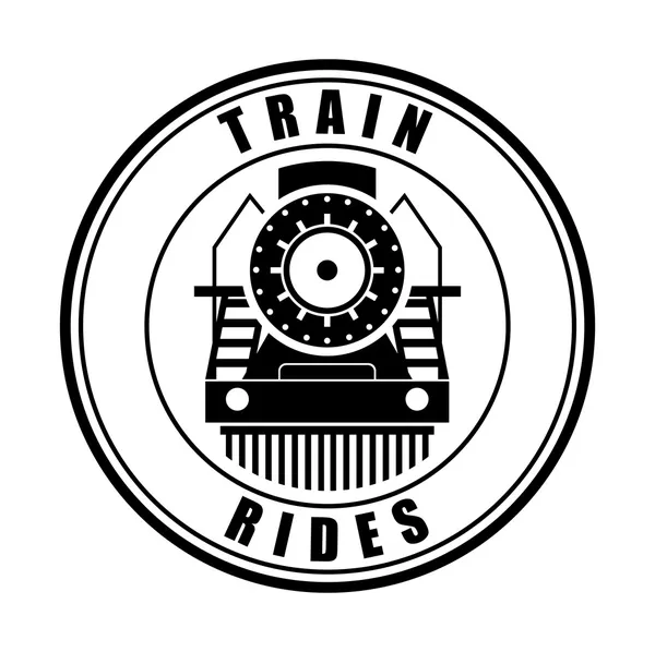 Diseño del tren — Vector de stock