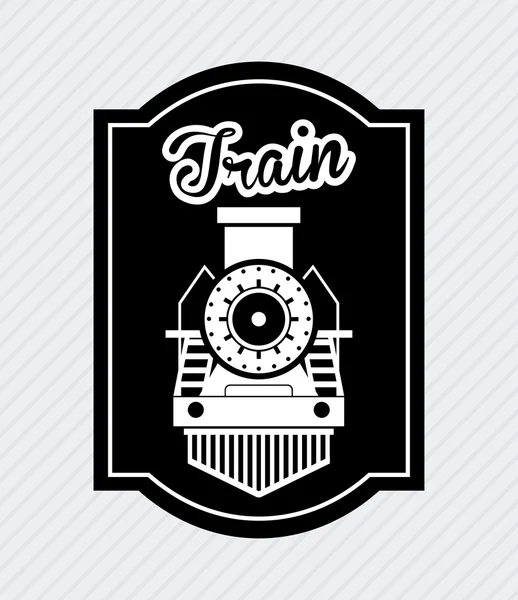 Diseño del tren — Vector de stock