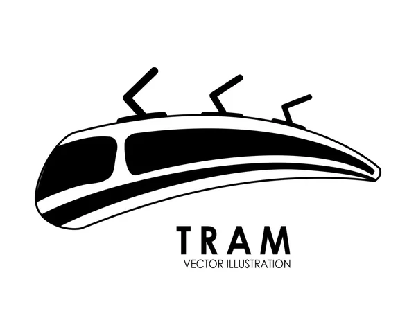 Diseño del tren — Vector de stock