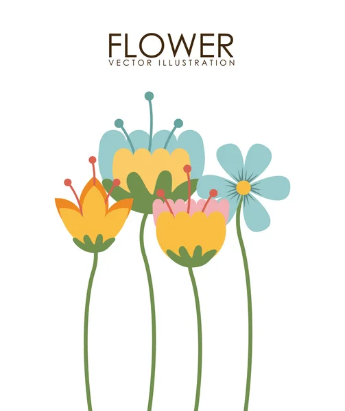 Flowers desin — Stock Vector