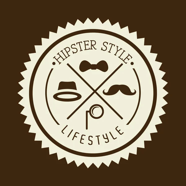 Hipster-Design — Stockvektor