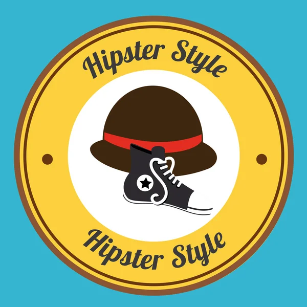 Conception Hipster — Image vectorielle