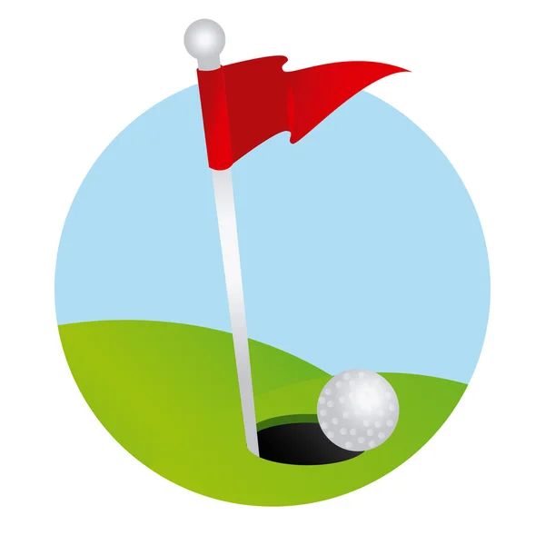 Golf design — Stock Vector