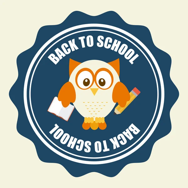 Owl design — Vector de stoc