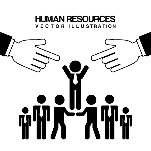Recursos humanos — Archivo Imágenes Vectoriales