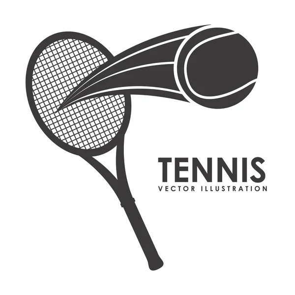 Diseño de tenis — Vector de stock