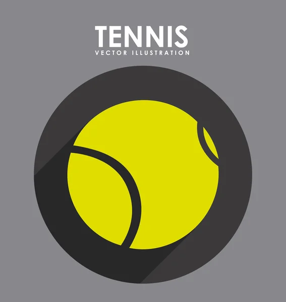 Projekt tenis — Wektor stockowy