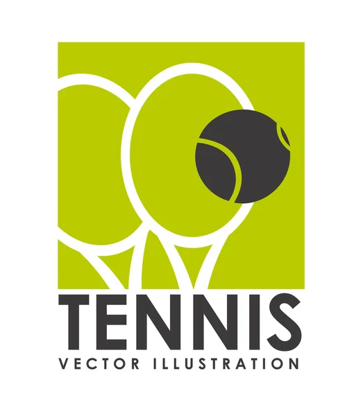 Progettazione di campi da tennis — Vettoriale Stock