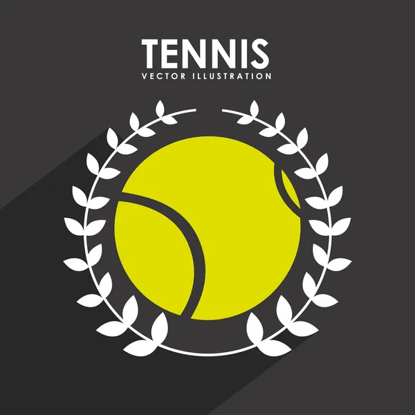 Projekt tenis — Wektor stockowy