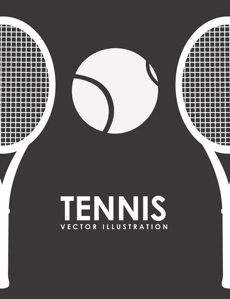 Теннисный дизайн — стоковый вектор