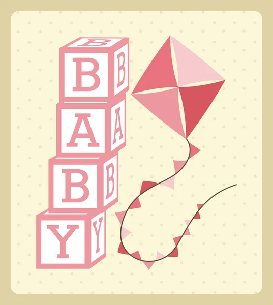 Babyontwerp — Stockvector