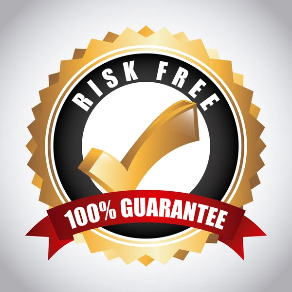 Risk free — Stock Vector