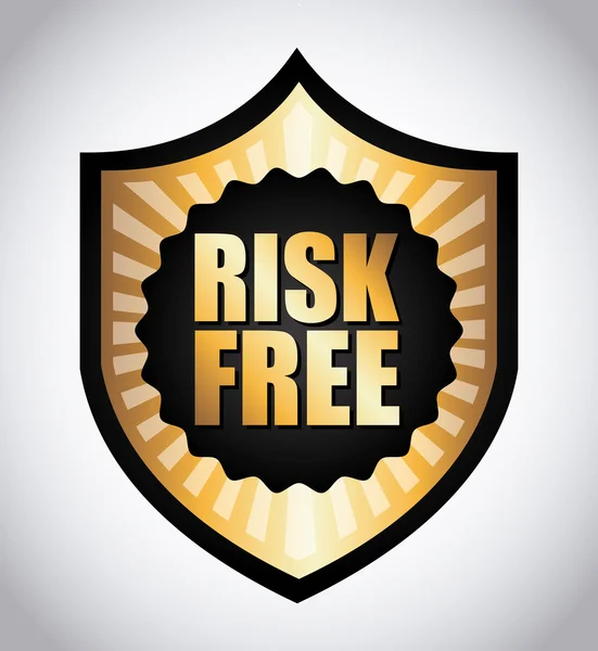 Risk free — Stock Vector