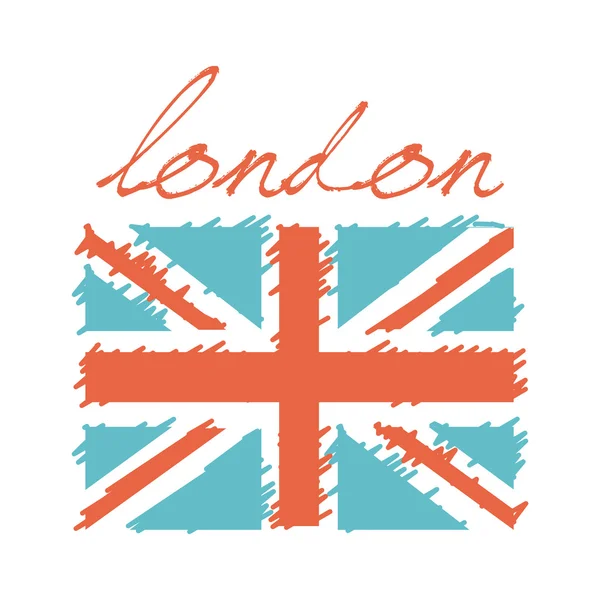 Londra tasarım — Stok Vektör