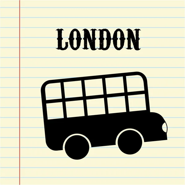 Londen ontwerp — Stockvector