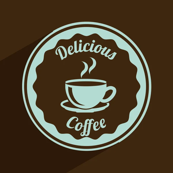 Design de café — Vetor de Stock