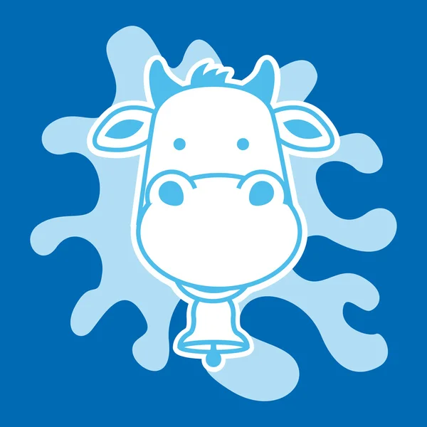 Diseño de vacas — Vector de stock