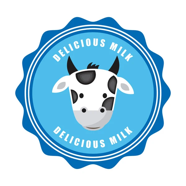 Design del latte — Vettoriale Stock