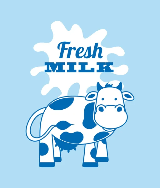 Milk design — Stock Vector