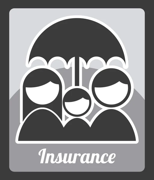 保険設計 — ストックベクタ