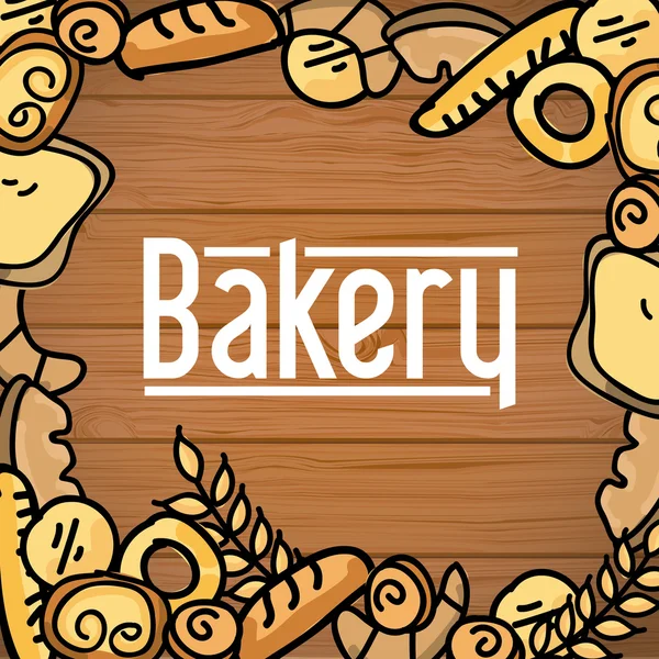 Bäckereidesign — Stockvektor