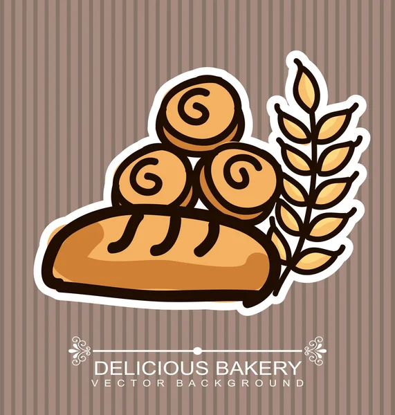 Bakery design — Stock Vector