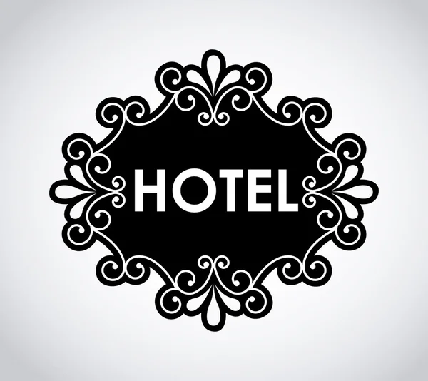 การออกแบบโรงแรม — ภาพเวกเตอร์สต็อก