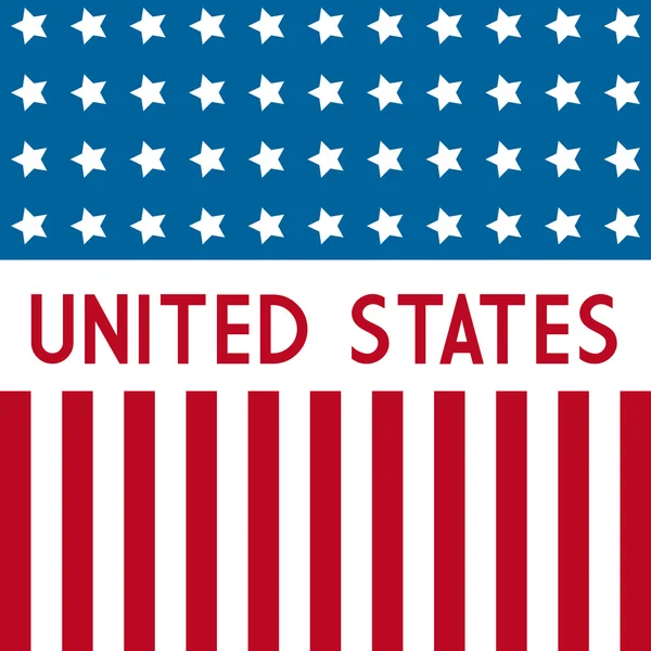 Emblema de Estados Unidos — Vector de stock