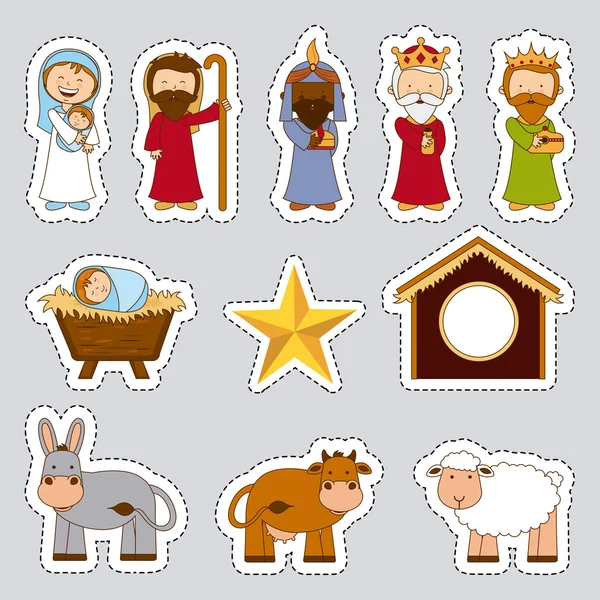 Diseño de Navidad — Vector de stock