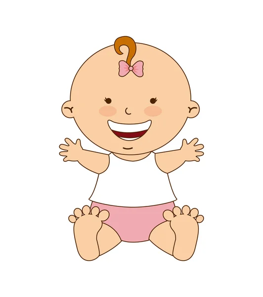 婴儿设计 — 图库矢量图片