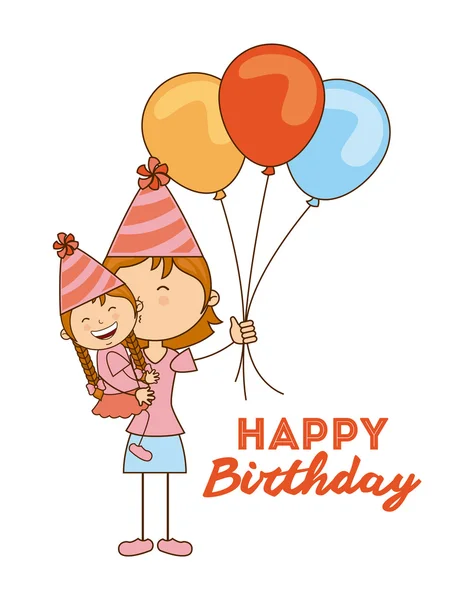 Birthday design — Stock Vector