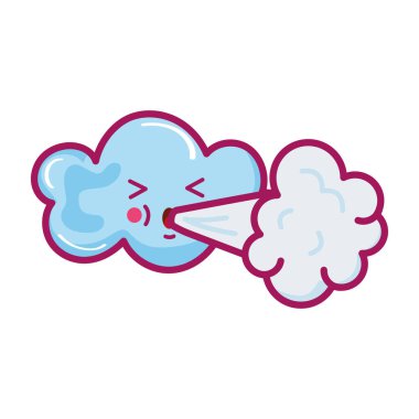 Rüzgar bulutları kawaii