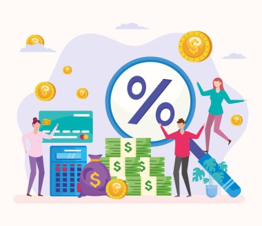 Finansal yönetime sahip iş adamları