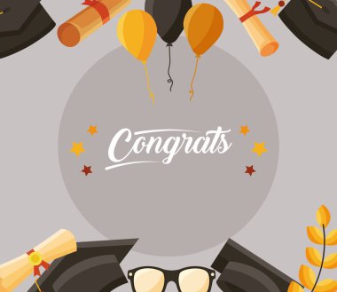 Tebrikler mezunlar çerçevesi