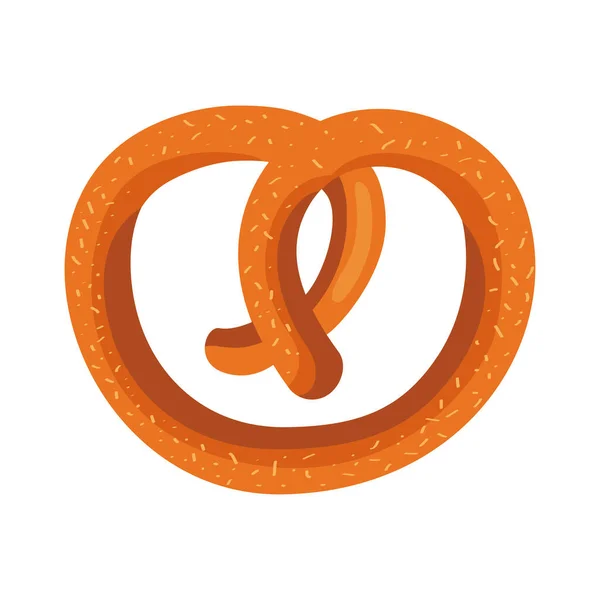 Prodotto pretzel pasticceria — Vettoriale Stock